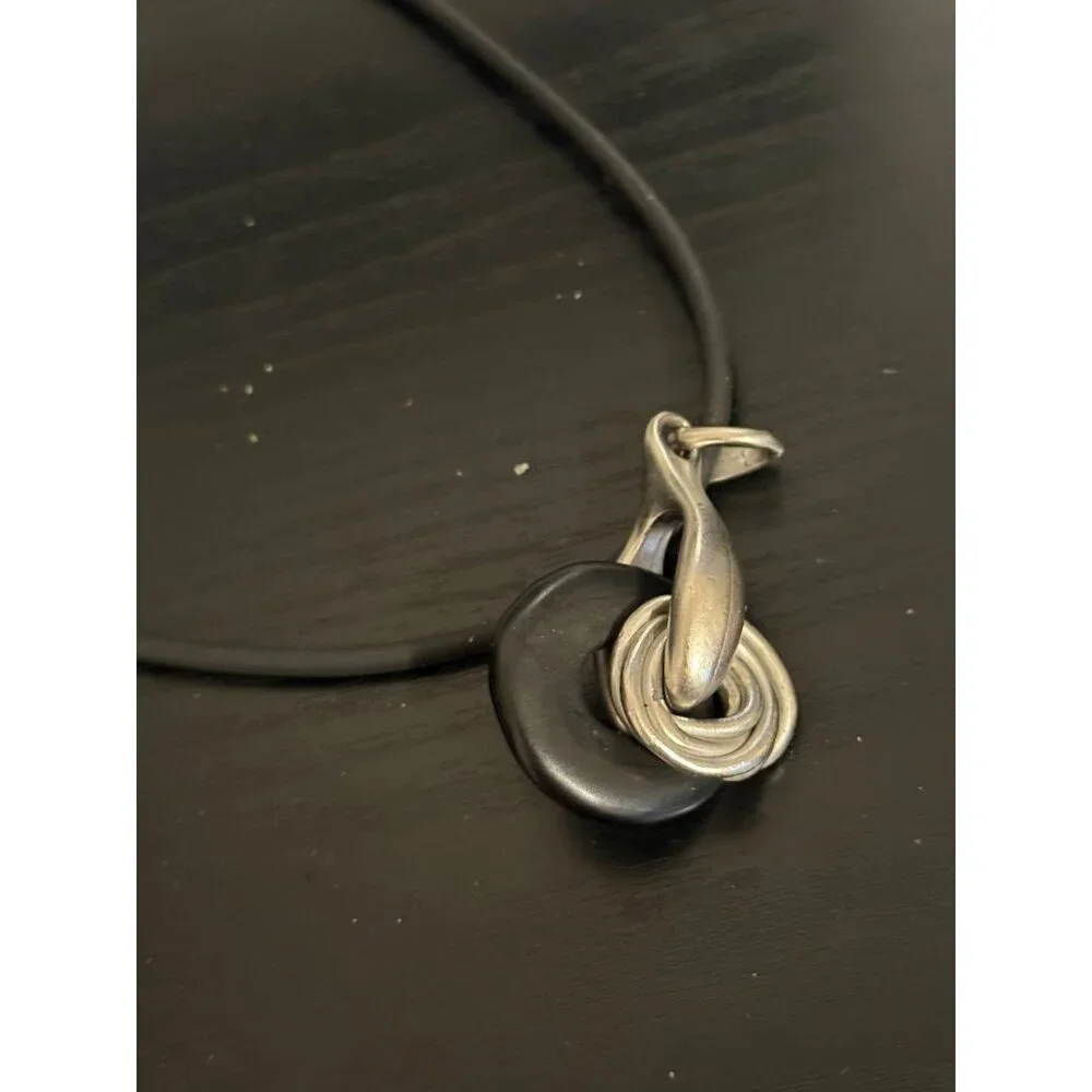 Cord‎ With Unique Pendant Necklace (n2)